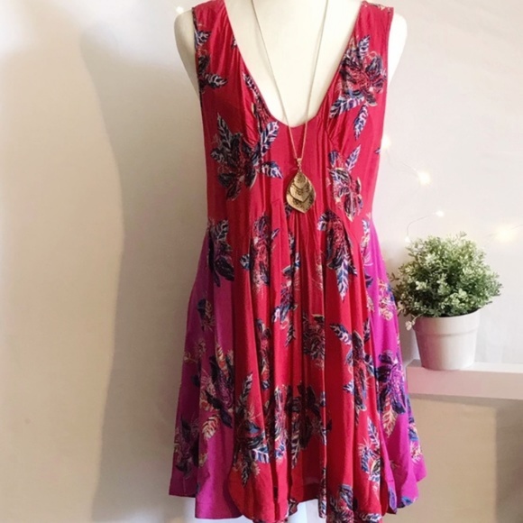 Free People Thought I Was Dreaming Mini Dress (M) - Picture 2 of 8